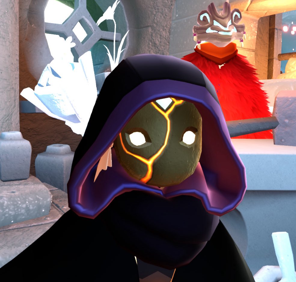 なるほど『修繕』がテーマだからお面が金継ぎっぽい！

 #sky星を紡ぐ子どもたち