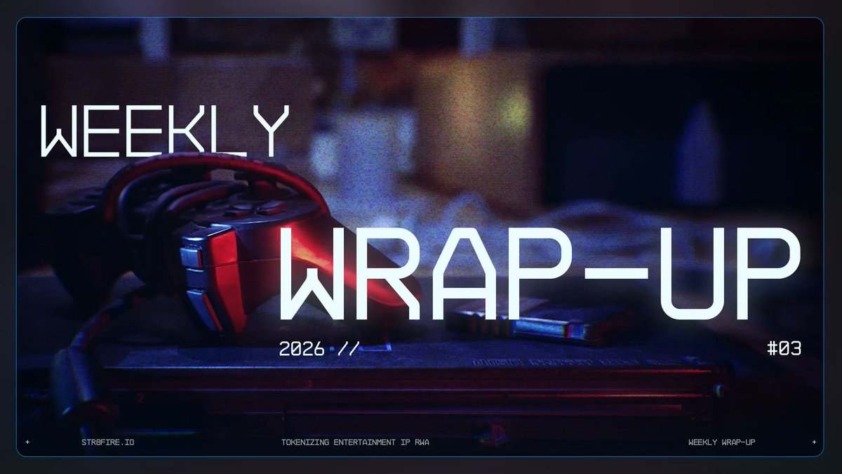 🔥 STR8FIRE Weekly Update 

Strong execution across the stack in turbulent times.

Platform Built
Built of the community engagement infrastructure is in full swing.  
IPs, fans, $STRF holders soon will come together in our upgraded platform: STR8PAD. So, watch this space. 

IP