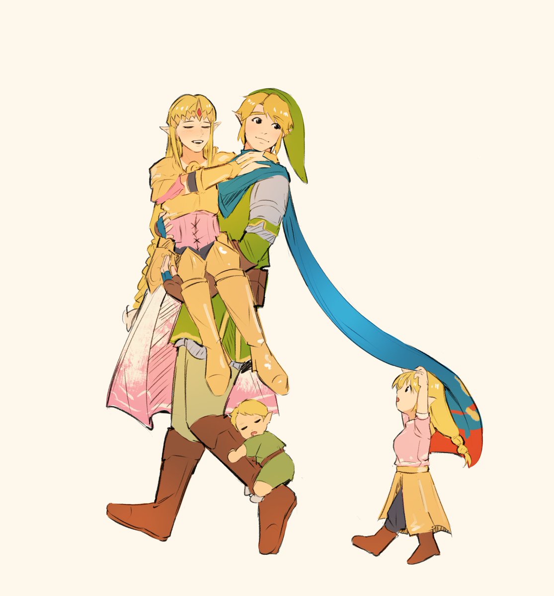 C4rr0tzzz's tweet image. 🐣 #Zelda #Zelink #Tloz