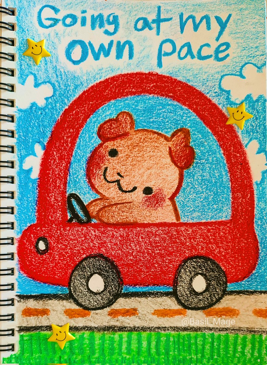 Basil_Mage's tweet photo. Puppy driving a car https://t.co/tMRBP5LMAx