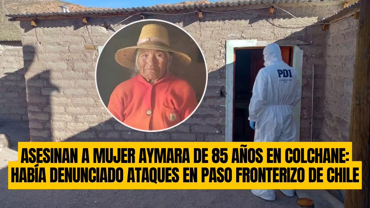 _1978_cristobal's tweet image. Cuando mataron a una mujer aymara en Colchane, la izquierda y las ONG progres NO pescaron el caso porque el asesino era un inmigrante ilegal.
Pero sí tomaron caso Julia Chuñil xq inventaron q el supuesto asesino era un empresario.
La izquierda es carroñera, inmoral y aberrante