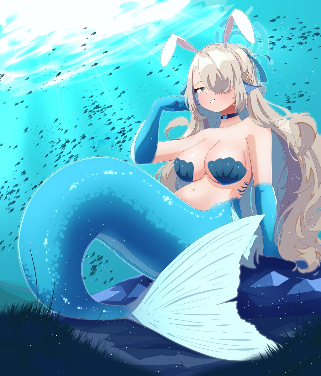 Mermaid Asuna Ichinose Commission for: AllenRavenix #mermaid