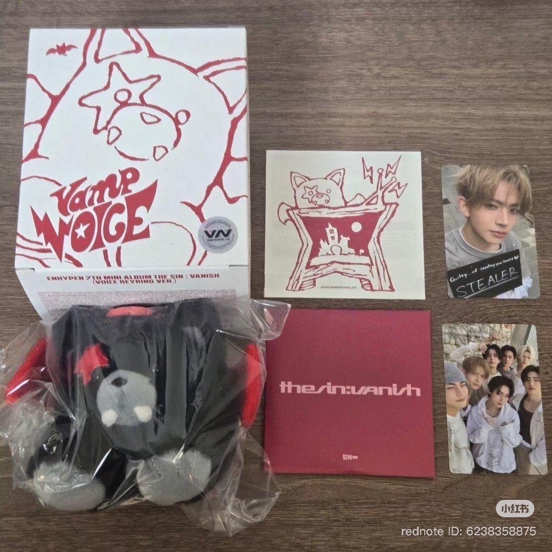251215 ENHYPEN JAYボイスキーリング ENHYPEN \u0027THE SIN : VANISH (Voice Keyring Ver.)\u0027  Pre-sale ENHYPEN ジョンウォン キーリング Voice Keyring Ver.