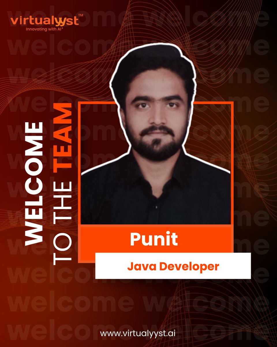 VirtualyystTech's tweet photo. Great products are built by great people.

Meet the tech powerhouse at Virtualyyst 
Hari
Yash 
Punit 
This is how innovation happens.

#techteam #ai #flutter #java #startup #innovation #wearehiring https://t.co/MFJOhfg83s