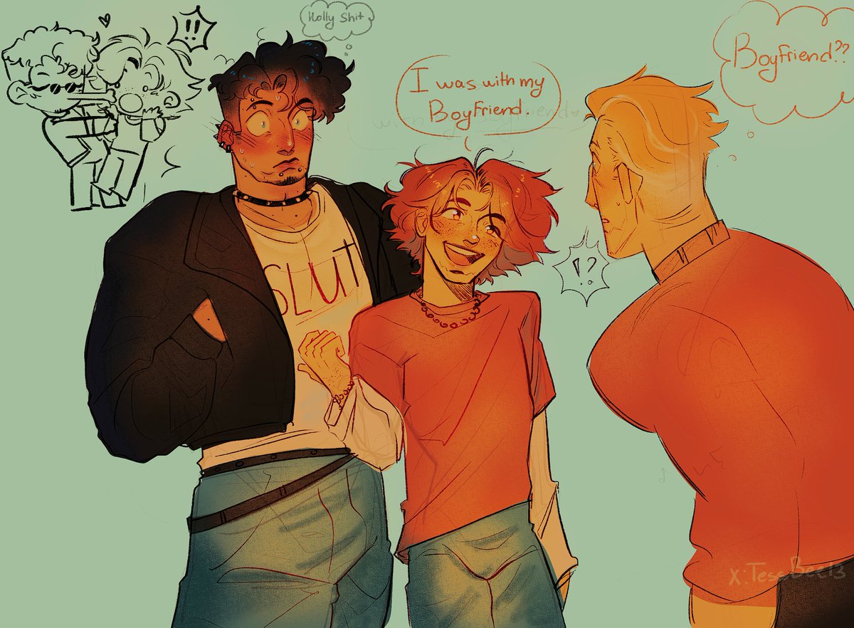 TessBee13's tweet image. #ConnerKent #BartAllen