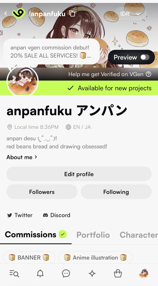 anpanfuku 🍞| vgen comms open! tweet media