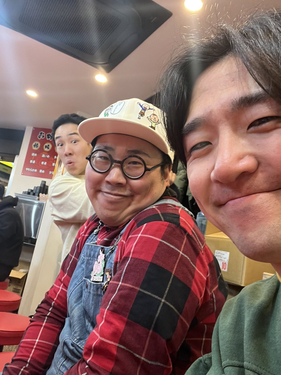 ラスタ終わりに家系ラーメンへ
うまうまだったな〜
松本さんずっと喋ってたなー
ご馳走さまでした！！