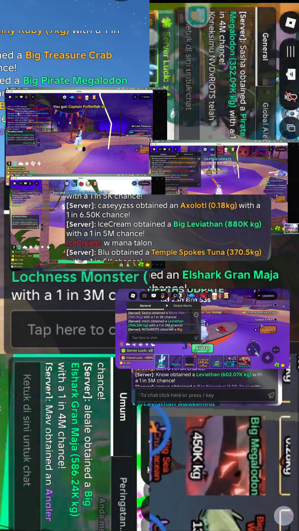 FISH IT FESS ‼️ WTT CANTUMIN UNAME tweet media
