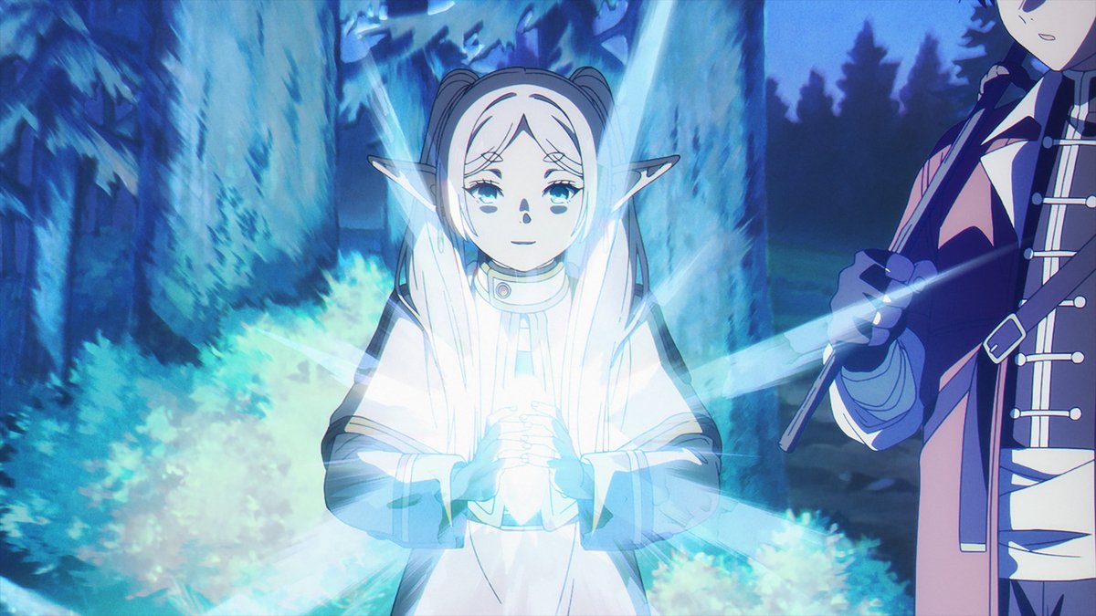 Anime_Frieren's tweet image. 『葬送のフリーレン』第2期
初回 第29話「じゃあ行こうか」
本編配信がスタートしました🪄

いよいよ再開した #フリーレン たちの旅。
ぜひ配信のフリーレンでお楽しみください🪄
▼
frieren-anime.jp/onair/#streami…

#frieren