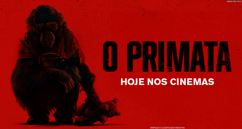 ParamountBrasil's tweet photo. @Altivo1918 Ben já está te esperando para testemunhar uma noite de sobrevivência... e terror! 🙈 Garanta seu ingresso e assista a #OPrimata, HOJE somente nos cinemas.