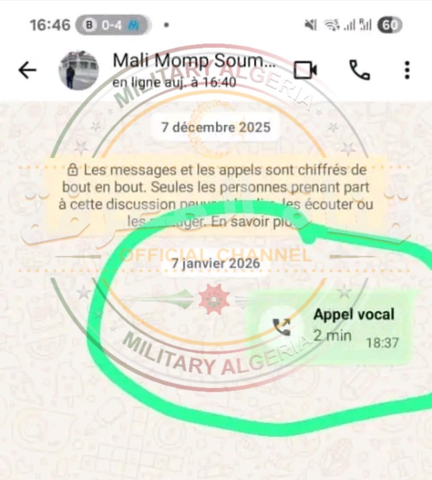 La source ajoute :
● Je me suis entretenu avec lui pendant deux minutes sur WhatsApp, et il m’a informé que les services de sécurité marocains lui avaient demandé de ne pas aborder le sujet du mauvais arbitrage, de la CAF, ni celui de Fouzi Lekjaa 
👇👇👇👇👇👇👇👇👇👇