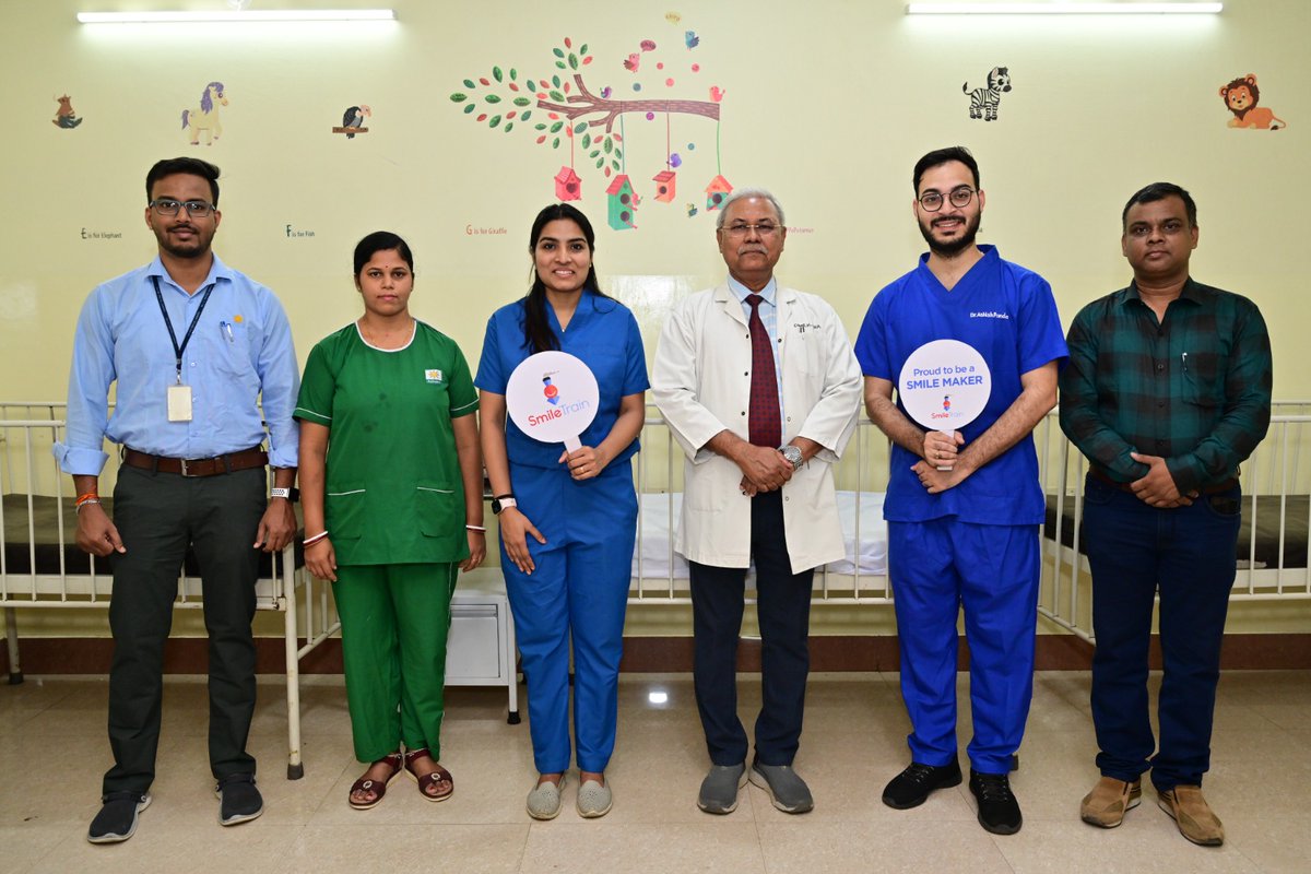 Our partnership with Ashwini Hospital is rooted in a shared belief: every child deserves compassionate, high-quality cleft care. Together, we’re helping ensure children receive the support they need to thrive.

#Cleft #CleftPalate #SmileTrain #SmileTrainIndia