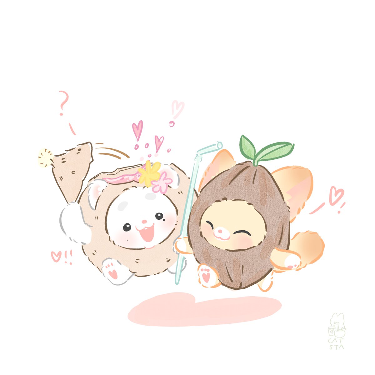 YcatsSta's tweet image. hey you, yes you
do you like coconut? 

I'll make the best of us

#현양 #hyunin
#staycatsart