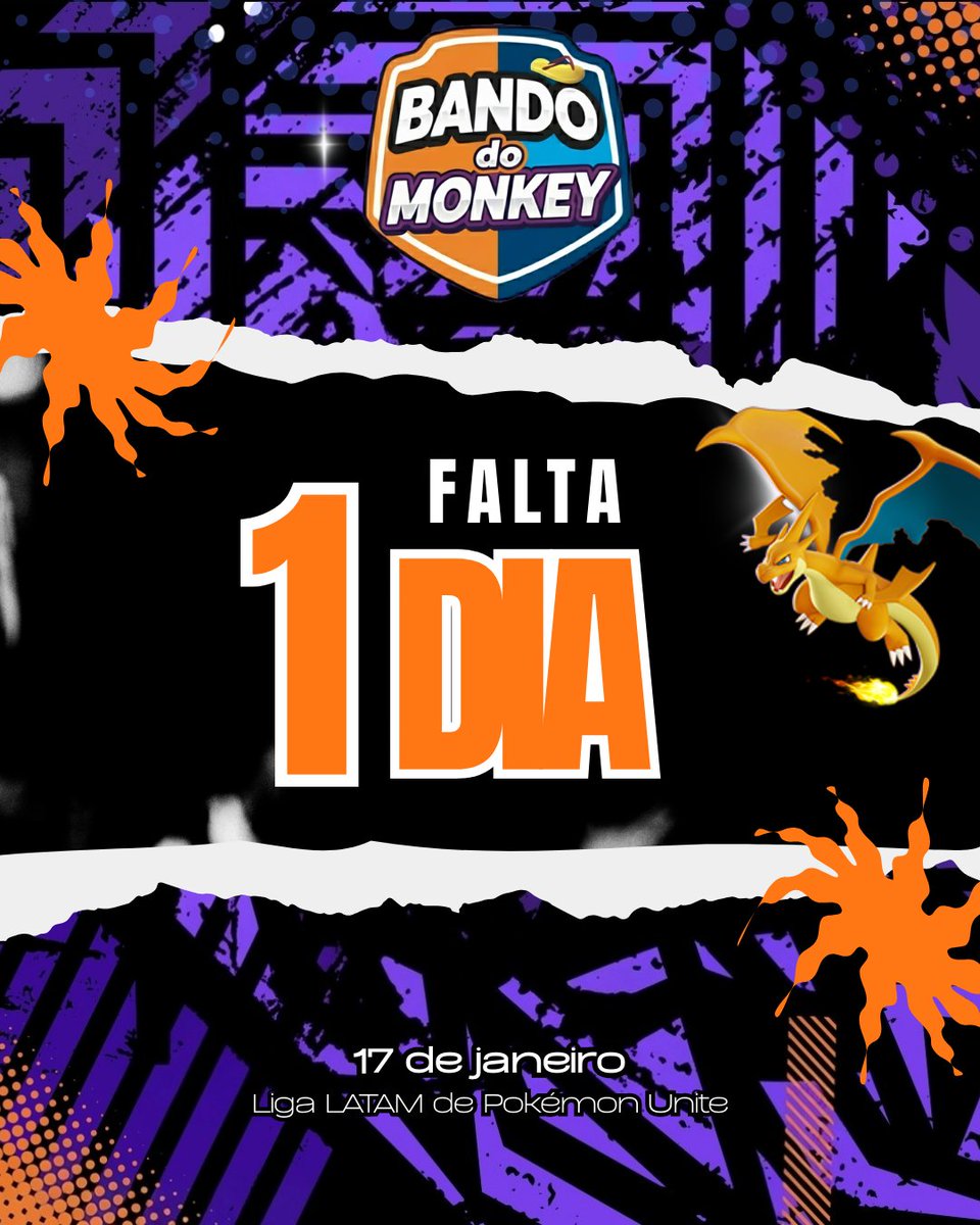 Amanhã começam os Jogos Oficiais de Pokémon Unite.
As principais equipes entram em disputa em partidas que valem posição, história e representação.
É o competitivo no mais alto nível.
É o Brasil em cena.
A jornada começa amanhã.
#BandoDoMonkey #PokemonUnite