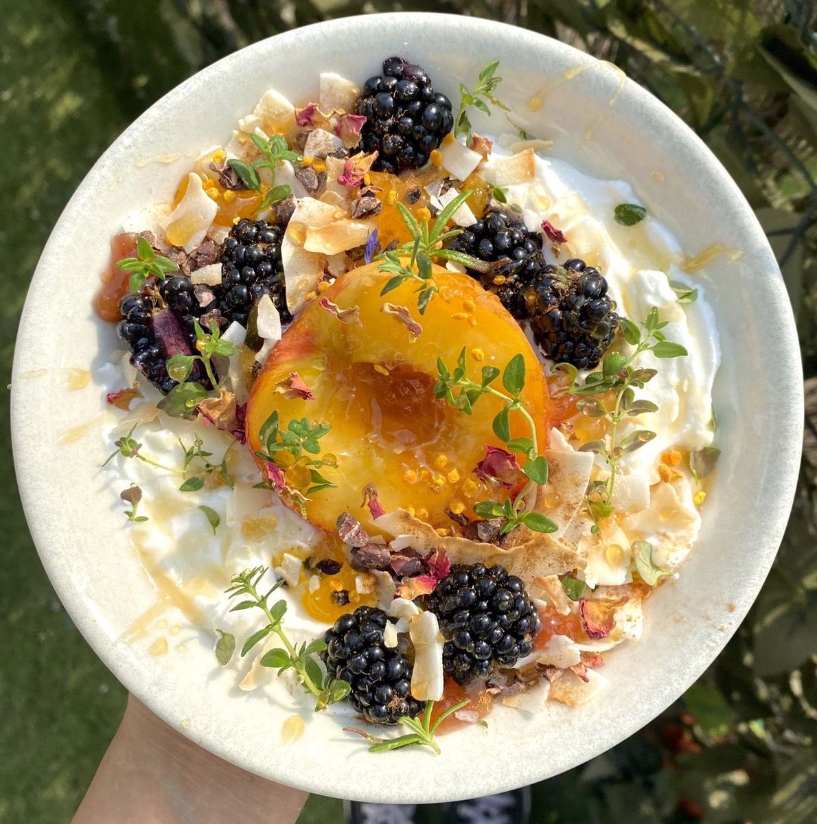 ohnosheknows's tweet image. yogurt bowls are so pretty