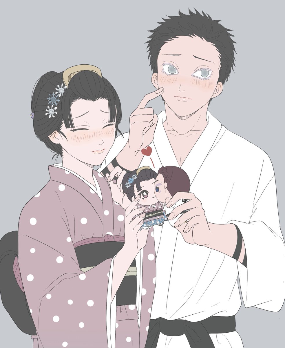 狛治さんと恋雪ちゃん