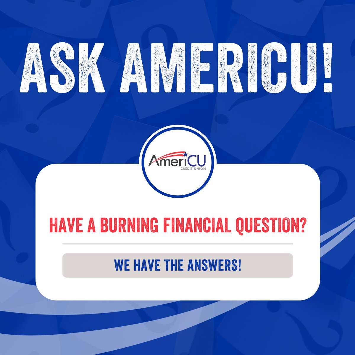 AmeriCU Credit Union (@AmeriCU) / Posts / X