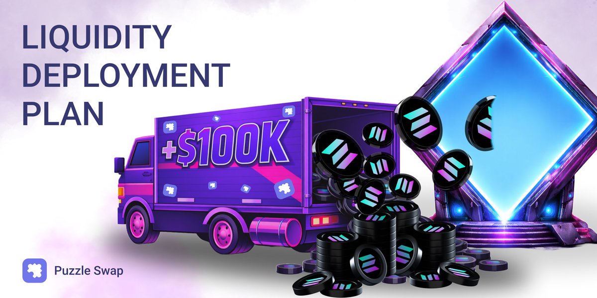 puzzle_network's tweet image. Meet LDP-1, the Liquidity Deployment Plan!

Puzzle Team has committed $100k to multiple Ranges on @WavesProtocol to:

🔷 help $WAVES chain with liquidity as they always supported Puzzle
🌍 boost $SOL presence in the ecosystem
🚀 benefit $PUZZLE stakers from growing volumes

Check…