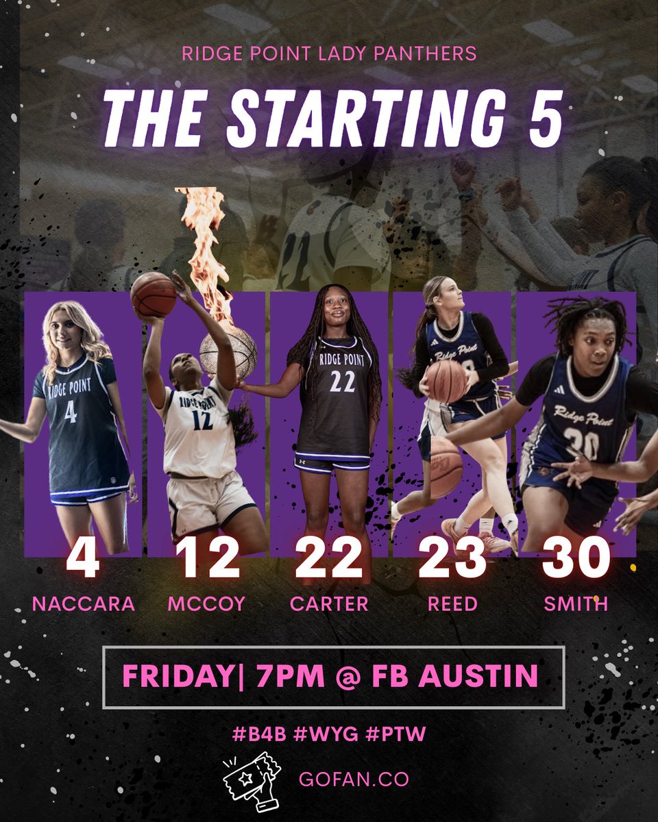 RPHS_GBB's tweet image. 🗣️GAME DAAAAY!!! Lady Panthers are hitting the road for another 21-6A District battle vs The Lady Bulldogs at Austin!! #B4B #WYG #PTW #BTE #BTF