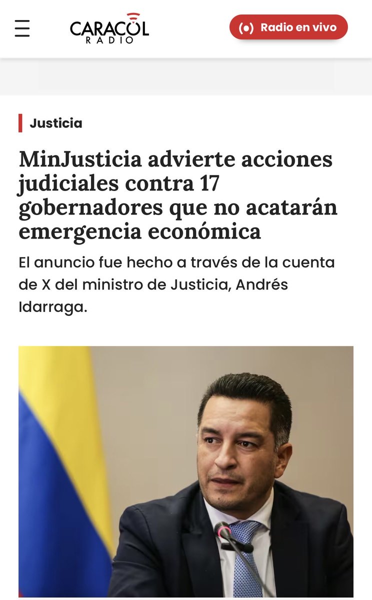 EdwBallesteros's tweet image. ¿Como así? ¿El gobierno invita al diálogo a los terroristas y amenaza a los gobernadores?