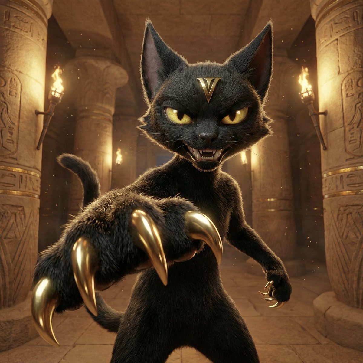 The ankh will bless, Gates are now open 🐈‍⬛

Full utility breakdown now live on website. 

clawsnft.xyz

Limited spots , Free mint.