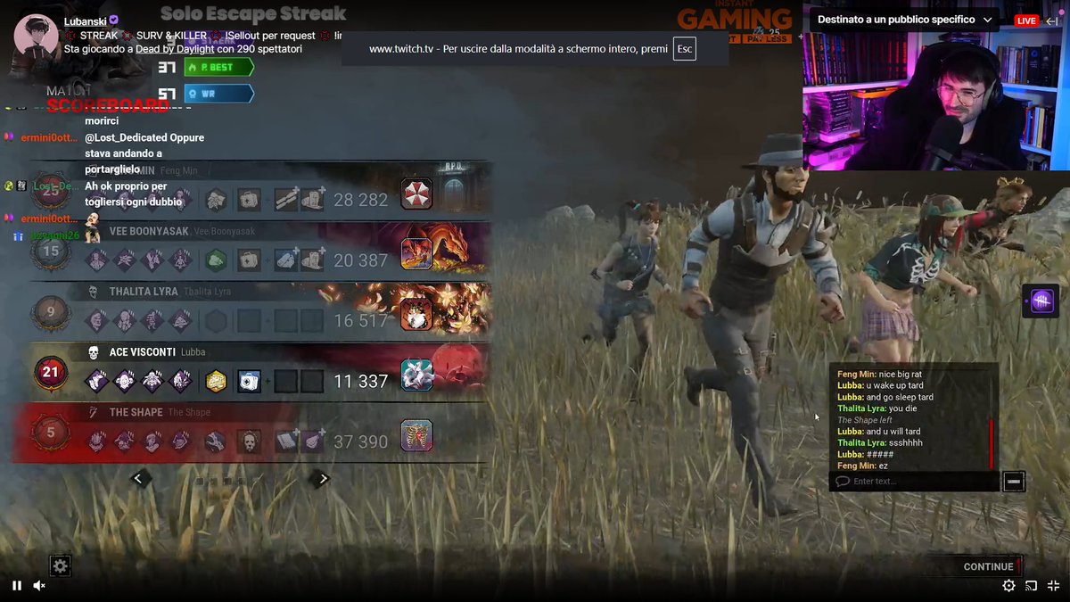 ViragoUltrix's tweet image. Ok, @DeadbyDaylight, we need to talk: Making IRIDISCENT TIER CREATOR someone who wishes tumors live on Twitch, is CONSISTENTLY Toxic and it's collectively known it's like that is not it.

This is not even a month ago stuff, but the story is LONG.

It's not ok at all.