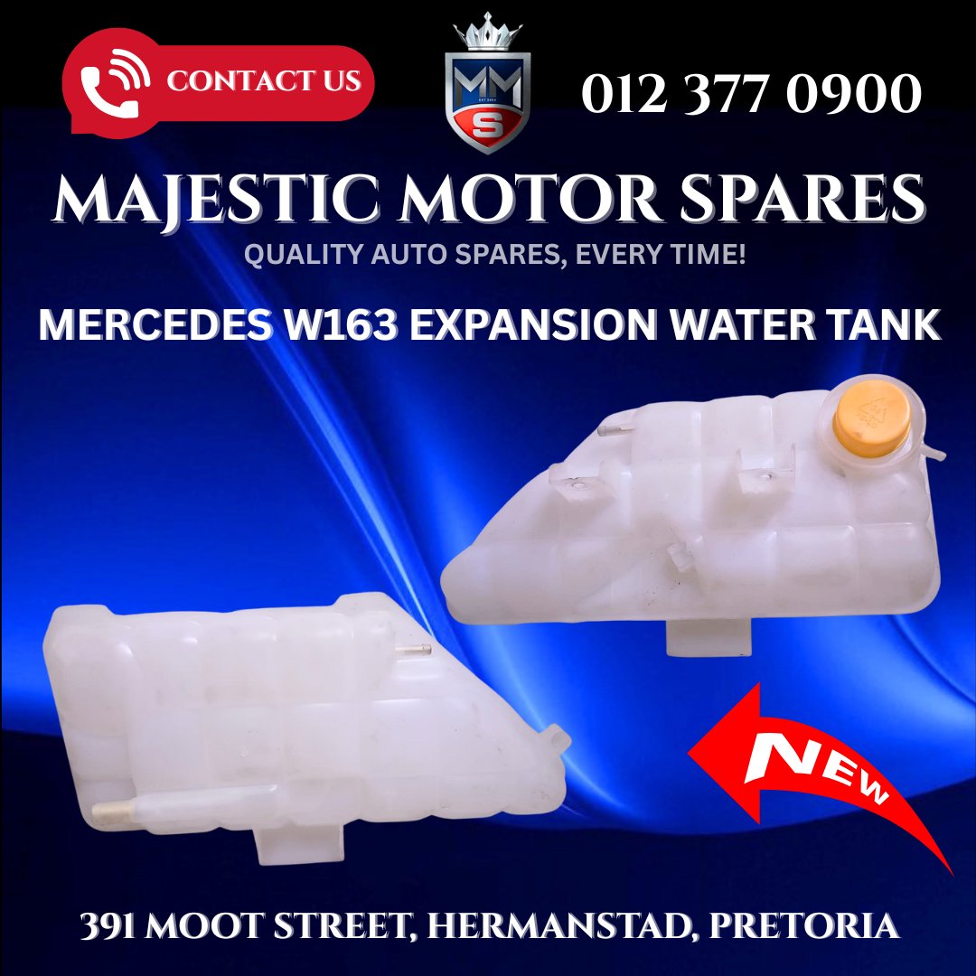 SpareMotor's tweet photo. Mercedes W163 Expansion Water Tank – For Sale | New
#MercedesBenz #W163 #ExpansionTank #CoolantTank #NewMercedesParts #CoolingSystem #GermanCarParts #AutoSpares #EngineComponents
View online: https://t.co/fQLq2F1okF https://t.co/5DobJBSo9W