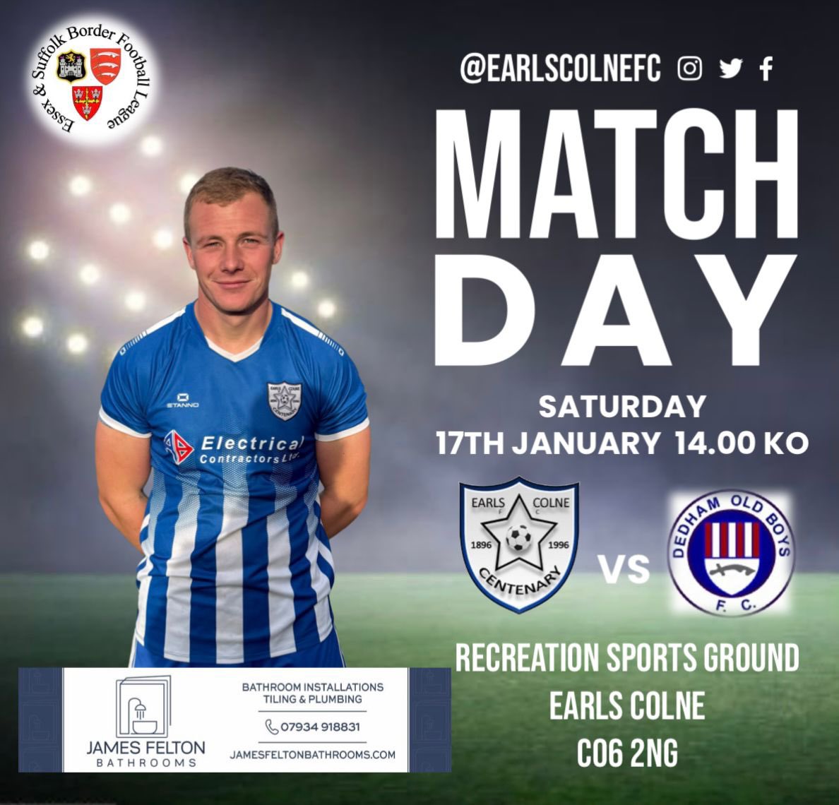 Earls Colne FC tweet media