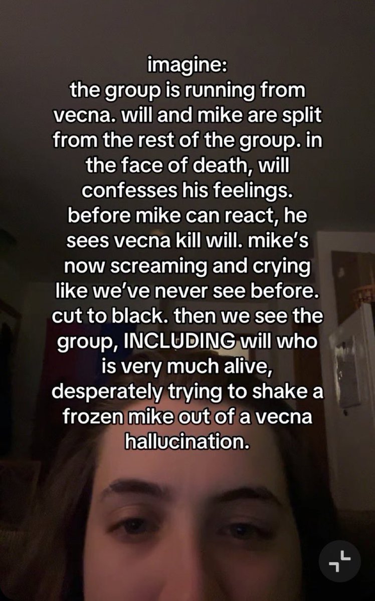 moonsinfant's tweet image. an imagine on tiktok was better than whatever they did with mike this season