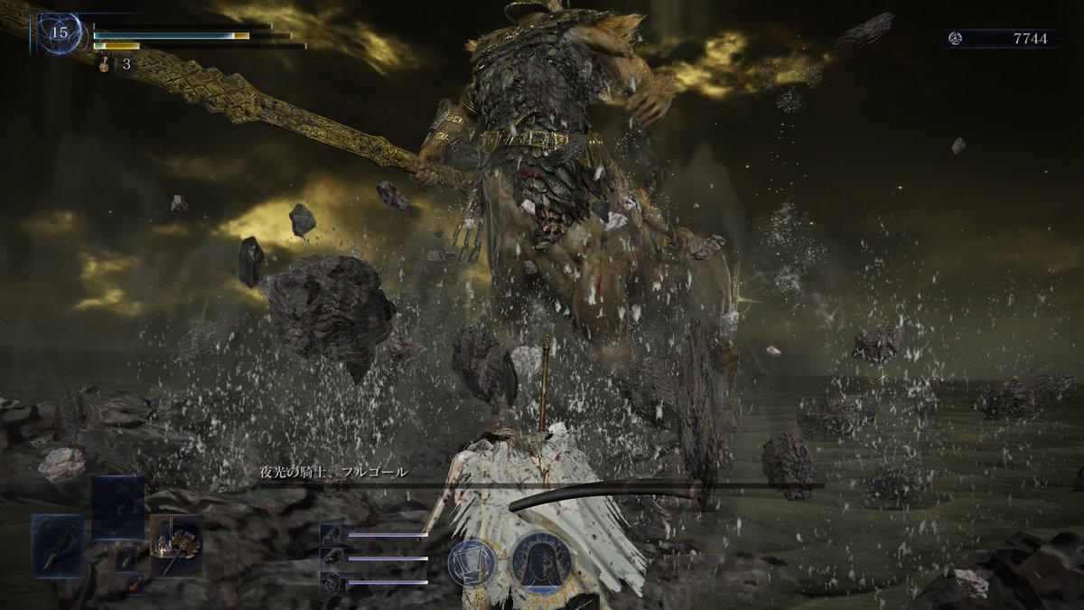 MSfjam's tweet image. 常世フルゴールを地に伏せよ！で仕留める脳筋復讐者の図。