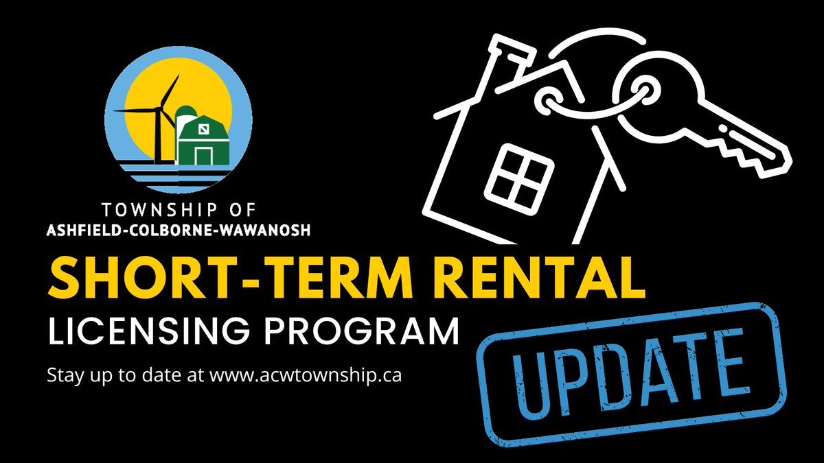 Short-Term Rental Update

The Short-Term Rental By-law has officially passed.  Work is underway to implement the licensing program, with a launch expected in the coming months.

For updates and details, visit acwtownship.ca/government/pro…