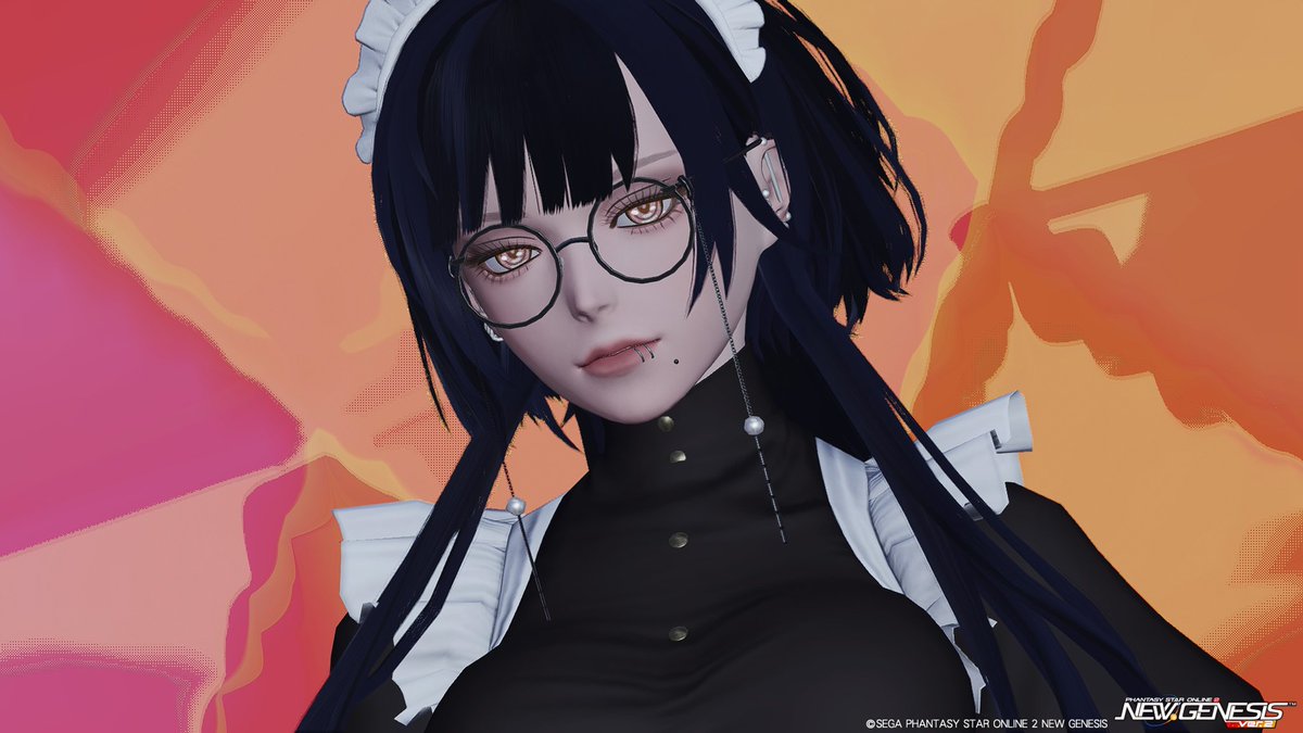 Ririsia_san's tweet photo. コーデに困ったらメイド服着ろって偉い人が言ってた
#ngsT2顔 
#PSO2_NGS_SS https://t.co/Iny8PUYyGJ
