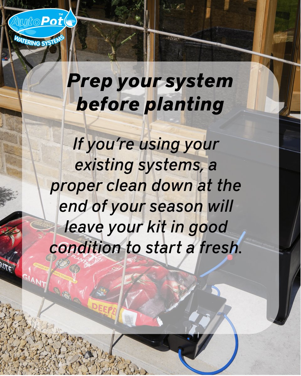 AutoPotUK's tweet photo. 🌱 Start your season strong!
✔️ Space plants for airflow
✔️ Prep your system
✔️ Use a light, free-draining medium
AutoPot delivers on-demand watering for healthier roots and better yields.
#AutoPot #GrowTips #GrowYourOwn #SmartGrowing 🌱 https://t.co/ibvAPKV4jc