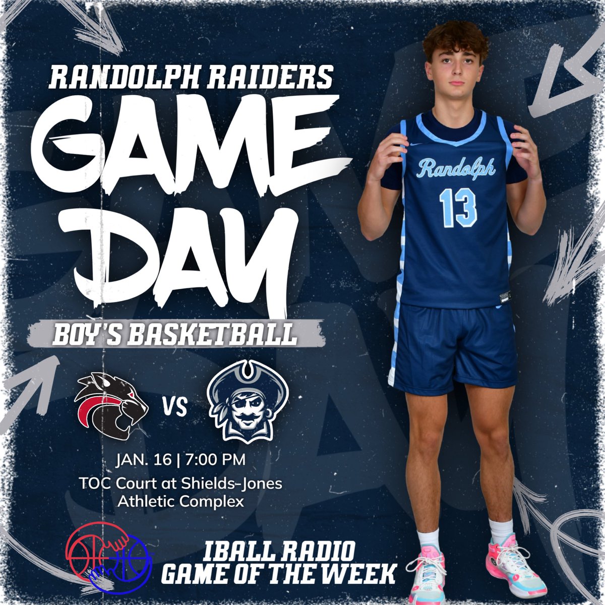 Randolph Basketball tweet media