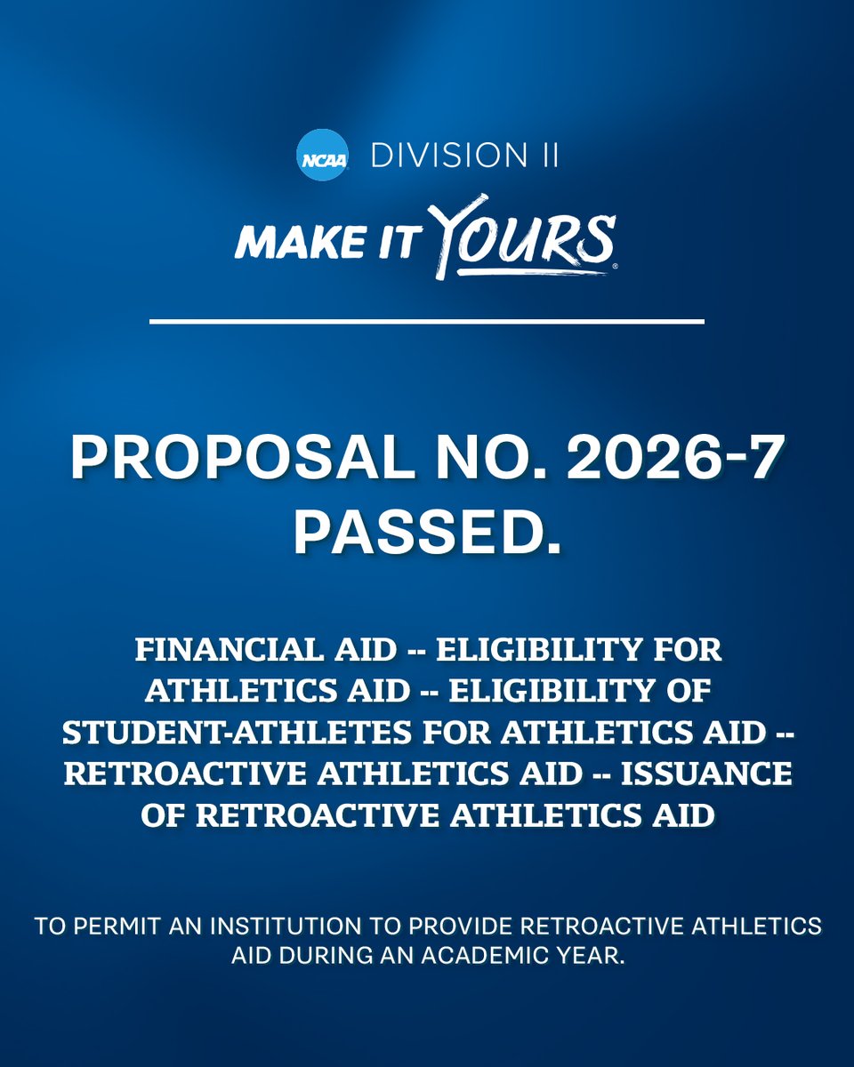 NCAA Division II tweet media