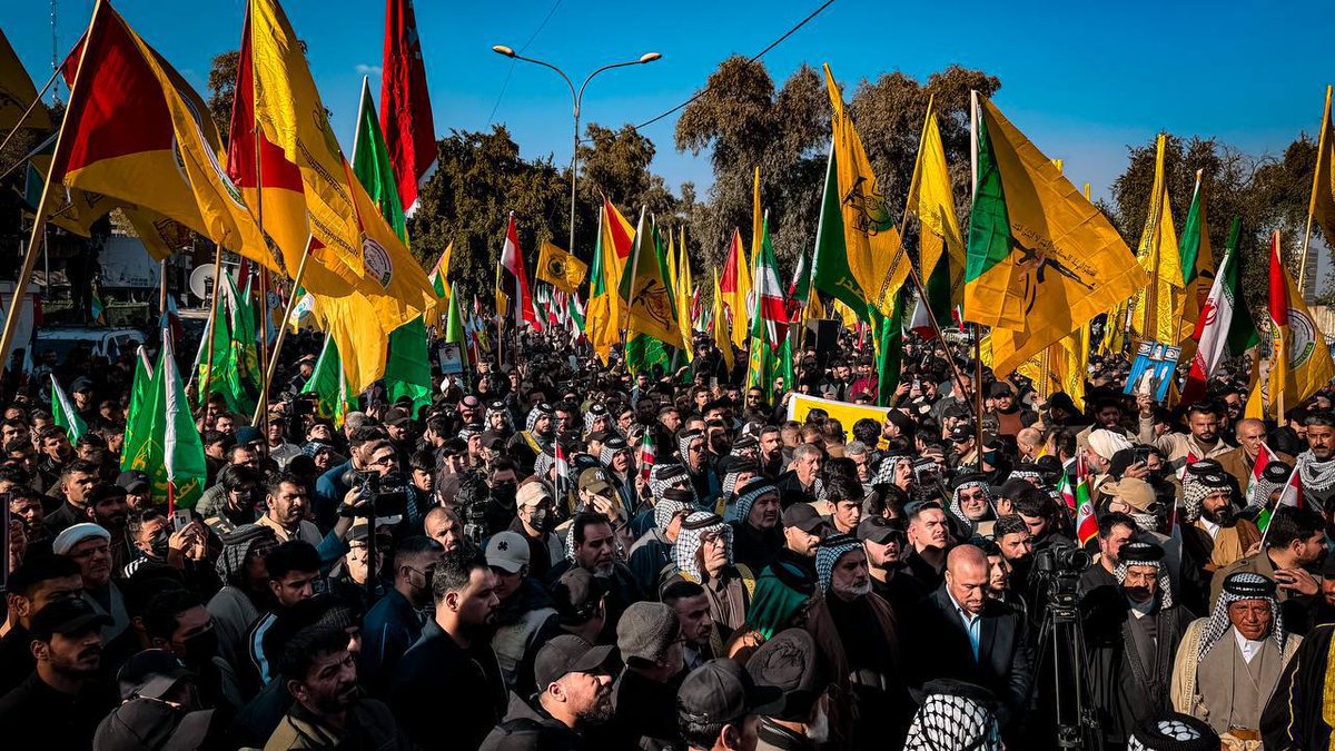 بسم الله قاصم الجبارين ينطلق الأن وسم: 

#نحن_معكم

الموضوع: العراقيين يقفون مع الجمهورية الإسلامية في مواجهة الاستكبار الصهيوني-الأمريكي، ووفاءً لنهج الإمام الحسين (ع) في رفض الظلم، وتقديراً للدماء الطاهرة التي بذلها قادتها الشهداء على أرض العراق وتأكيداً لوحدة المصير والقضية.