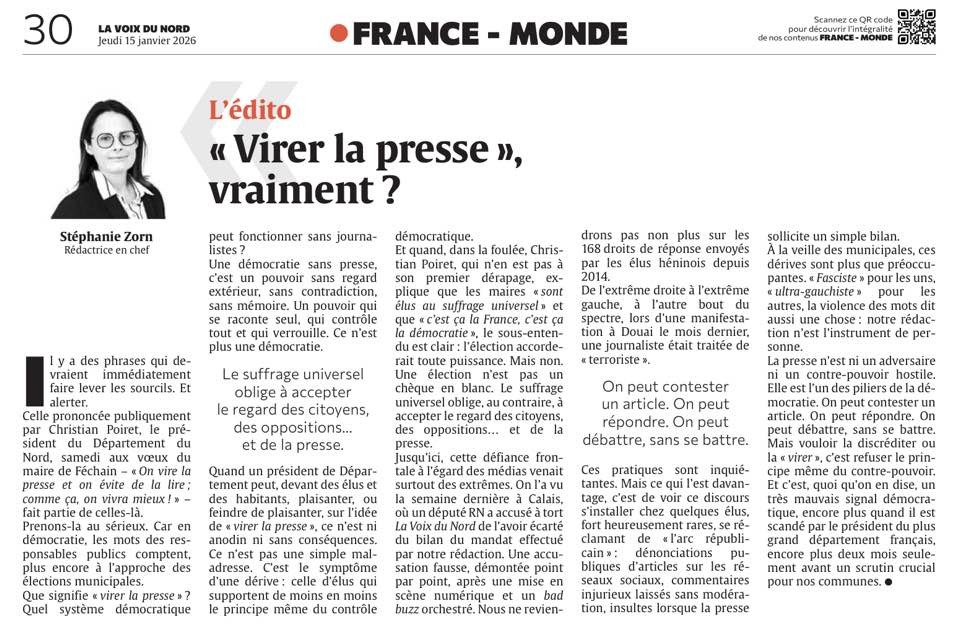 jplecomti's tweet photo. @christianpoiret Et la presse était acceptée ?
Vous savez, le contre pouvoir de tout système qui se veut un peu democratique.
🤡 https://t.co/8MAlF36Zmx