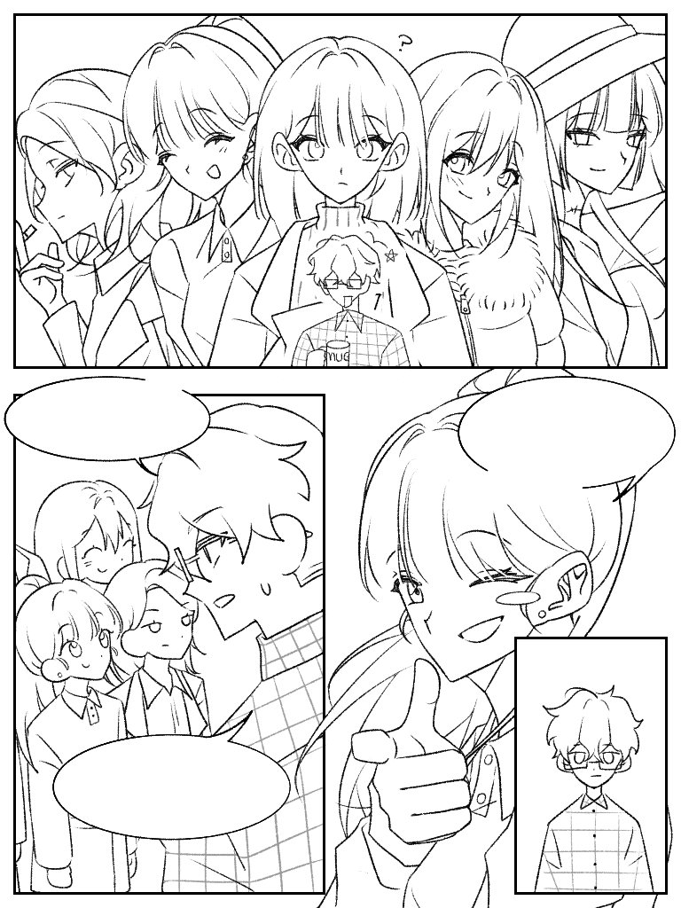 endlessinloop's tweet image. 이건뭐냐면
기말대비하다가미쳐서그뭔씹만화도전한거
네장짜리인데 반도완성못햇네요 나중에하겠지...