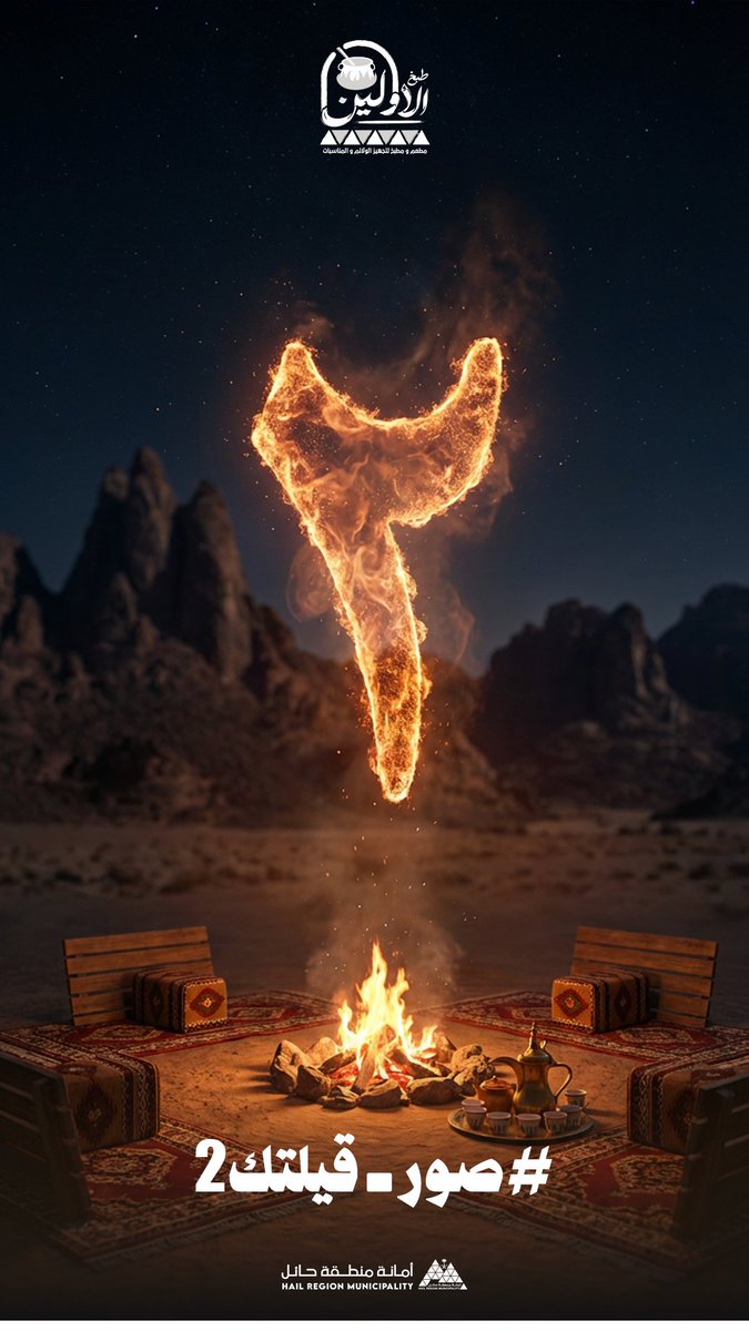 •  #صور_قيلتك2

           ◻️◽️ ▫️2️⃣ ▫️◽️◻️
⏳ العد التنازلي في مراحلة الأخيرة 
     يومين فقط تفصلنا عن الختام 

‼️لا تفوّت الفرصة وشارك 📲

#حائل_الأجمل • #أمانة_منطقة_حائل