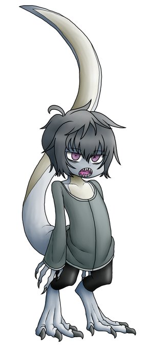 むかし描いたしっぽくん
本当に昔 多分もう20年ぐらい前…? 