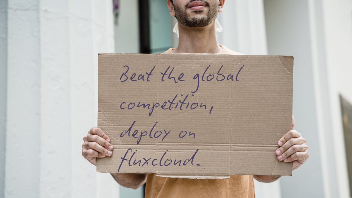 Flux I Decentralized Cloud tweet media