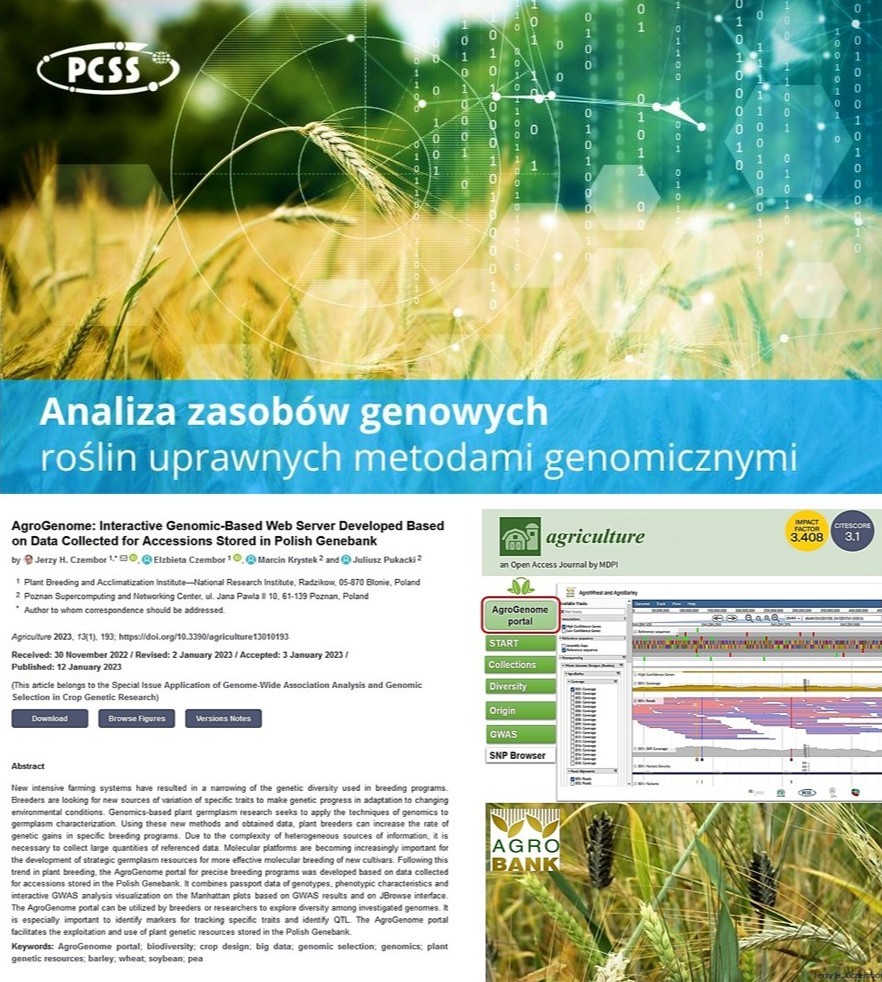CzemborH's tweet image. ➡️RT: #PCSS 
 mdpi.com/2077-0472/13/1…
➡️ #AgroGenome: Interactive Genomic-Based
#WebServer Developed Based on #data Collected for Accessions in Polish #genebank 
➡️Jerzy H. Czembor, Elżbieta Czembor,
Marcin Krystek, Juliusz Pukacki 
➡️ #agrobank #AgroGenome 
#Genomics #AgData