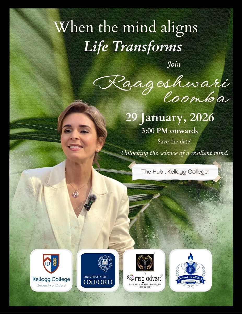 Raageshwari1's tweet image. Why does one heartbreak break someone…while it makes someone else unbreakable?
Why do some quit after one failure, while others rise, adapt, and try again and yet again?

The difference isn’t luck. It’s the mind.

#Oxford #MindFulness #MindPower