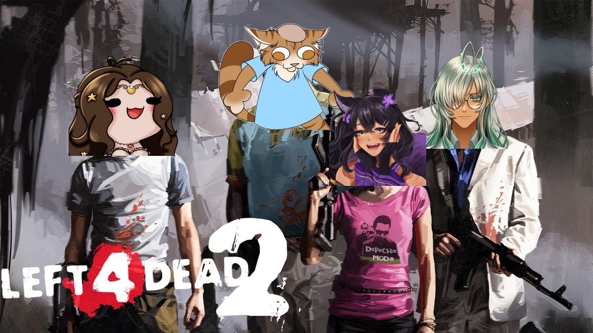 katiebugbugvt15's tweet image. TONIGHT AT 6PM CST ILL BE STREAMING LEFT 4 DEAD 2 W @Quincy_N_RwbyVT @MysticOcean18 @PrometheusVt