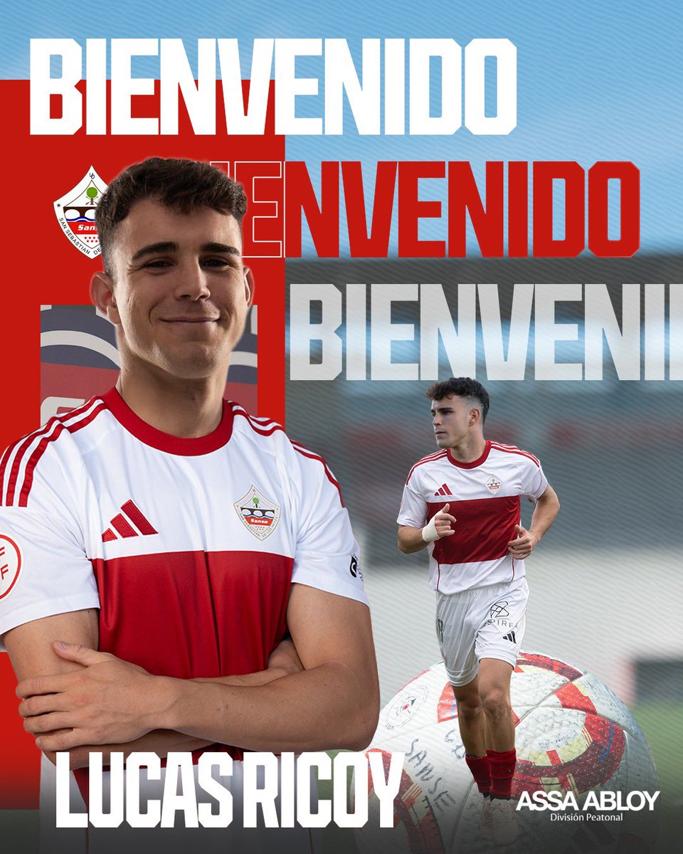 🚨 𝐂𝐎𝐌𝐔𝐍𝐈𝐂𝐀𝐃𝐎 𝐎𝐅𝐈𝐂𝐈𝐀𝐋 | 𝐋𝐔𝐂𝐀𝐒 𝐑𝐈𝐂𝐎𝐘, 𝐍𝐔𝐄𝐕𝐎 𝐑𝐄𝐅𝐔𝐄𝐑𝐙𝐎 𝐎𝐅𝐄𝐍𝐒𝐈𝐕𝐎 𝐃𝐄 𝐋𝐀 𝐔𝐃. 𝐒𝐀𝐍𝐒𝐄

ℹ️ Delantero, 22 años.

🙌🏼 Amplio abanico de registros ofensivos, movilidad y olfato de gol.

🔗 ud-sanse.com/2026/01/16/com…

🤩 ¡Bienvenido a tu