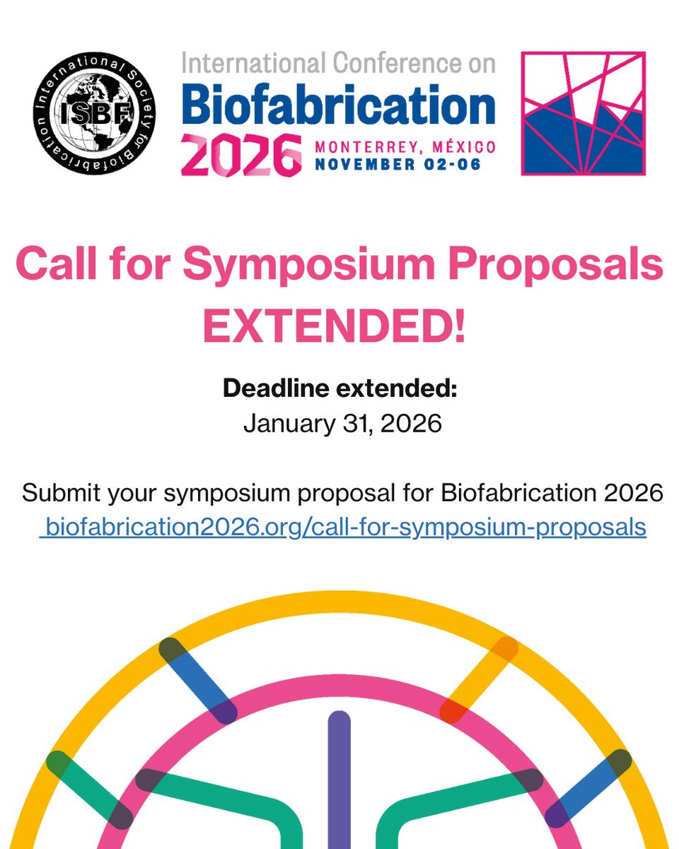 Intl Soc Biofab tweet media