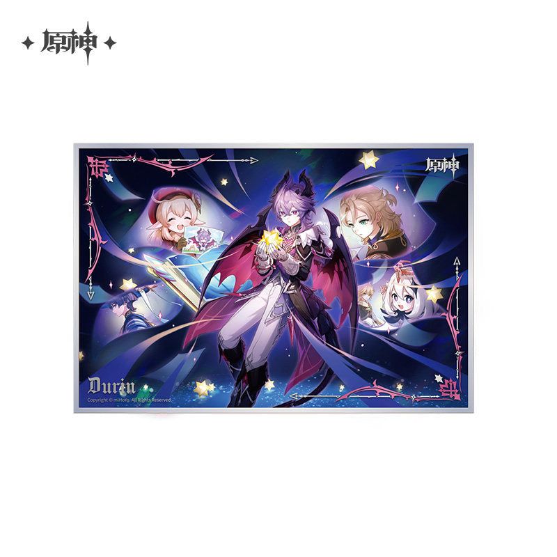 原神 テーマ「北の果ての夜想詩」グッズ アクリル色紙 ⬇️ 詳細は