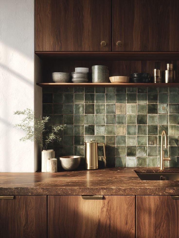 pamvonhadder's tweet image. when did brown + green interiors become millennial therapy