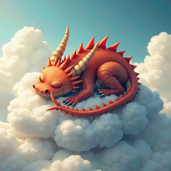 YohanGoProMax's tweet image. A mighty legend of fire and wrath, the dragon hides in eternal sleep to escape the cold ache of his forgotten loneliness.