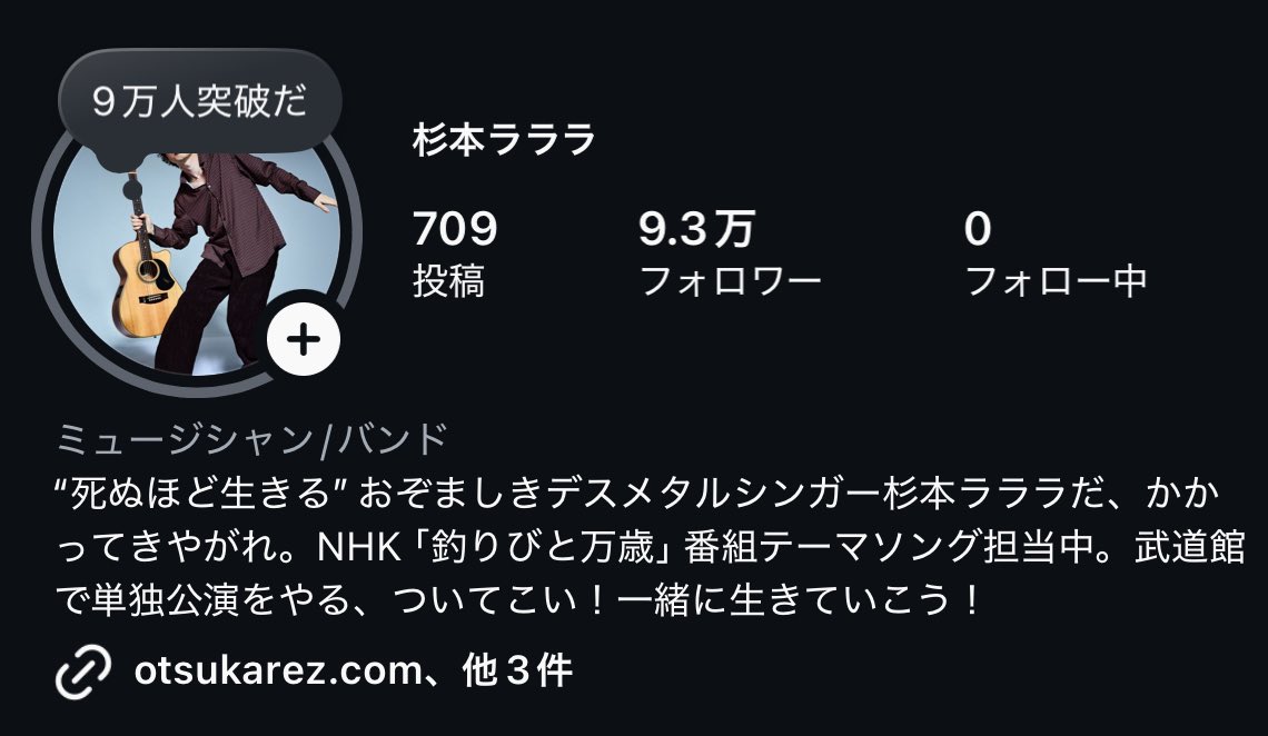 杉本ラララの中の人 (@lalanakanohito) / Posts / X